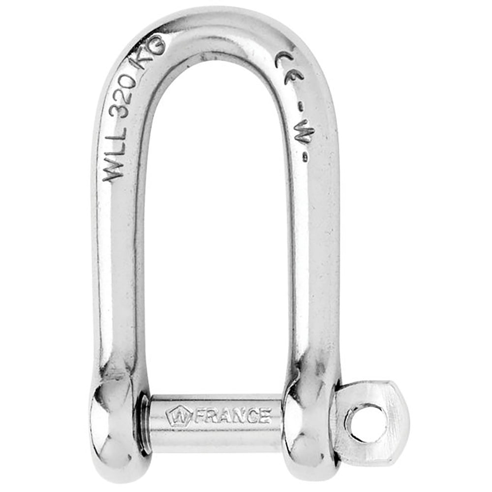 Wichard SelfLocking Long D Shackle 10mm Diameter 1332 01215