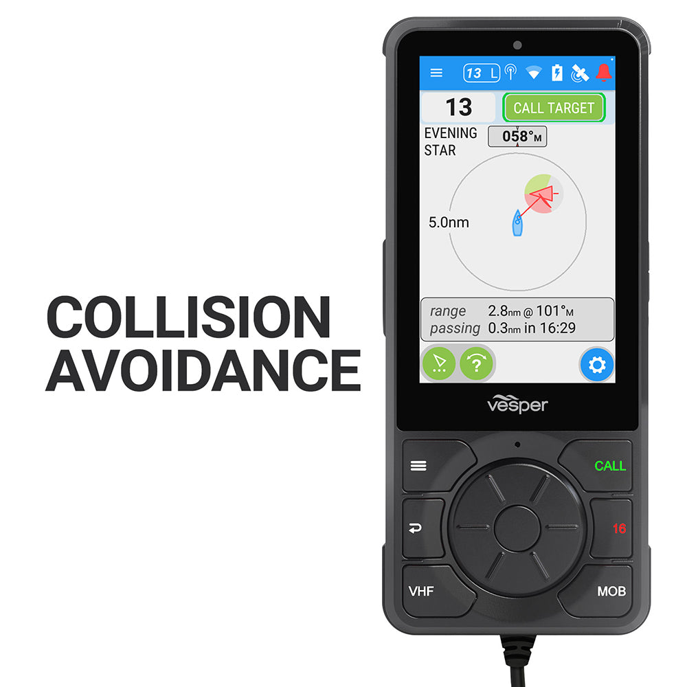 Vesper Cortex V1 VHF Radio wSOTDMA SmartAIS Remote Vessel Monitoring Works Worldwide 0100281420