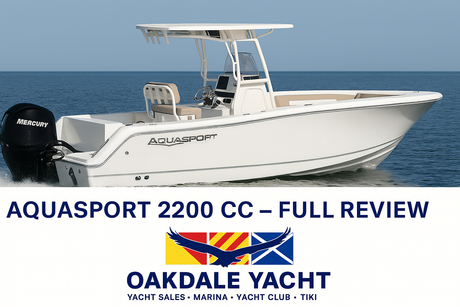 Aquasport 2200 CC — Full Review: A Versatile, Modern Center Console Built for Fishing, Family & Fun