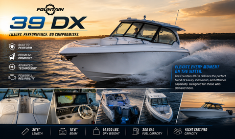 Fountain 39DX is The Boat for People Who Thought They Wanted a Center Console… Until They Saw This