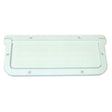 TH Marine Large Rectangular Scupper  White LRS2DP