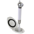 Scandvik Recessed Shower w6 White Hose  PushButton 12106P