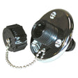 TH Marine Washdown Valve wChrome Base WDV1CPDP