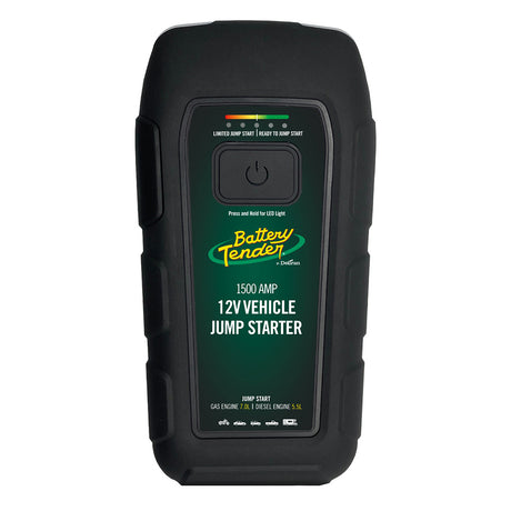 Battery Tender 1500A Jump Starter  12000mAh Power Bank 0302020WH