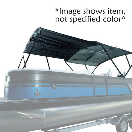 SureShade Bimini Extension fPower Bimini 7 Chrome Hardware wLight Sand Canvas 2022002189