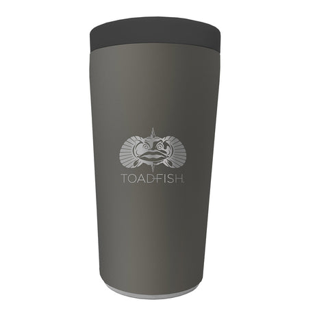 Toadfish NonTipping Can Cooler 20  Universal Design  Graphite 5006