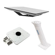 KVH Starlink Flat Panel Kit w16 Seaview Pedestal Mount  ADASTLKA Starlink Top Plate 721048SV16