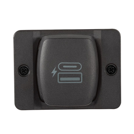 Scanstrut Flip Pro Plus Fast Charge USBA  USBC Socket SCUSBF4