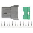 Pacer DT Deutsch Receptacle Repair Kit  1418 AWG 12 Position TDT04F12RP