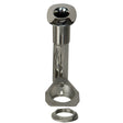 CE Smith 70 Series Screwless Flush Mount Rod Holder  15 Degree  Stainless Steel  Cast Bottom  Black Liner  Boxed 53677C