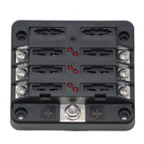 Egis RT Fuse Block 6 Position wLED Indication 8028