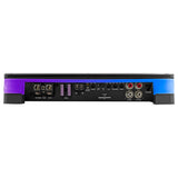 DS18 FlushSurface Mount 1Channel Monoblock Class D Amplifier wAcrylic Cover  1x900W RMS  1 Ohm FX1