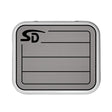 SeaDek YETI Roadie 24 Teak Cooler Pad  6mm  Storm GreyBlack 5363780066