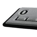 SeaDek 36 Routed Ruler  6mm  Brushed Texture  Storm GreyBimini Blue 5358318363