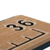 SeaDek 36 Routed Ruler  6mm  Brushed Texture  MochaBlack 5358380093