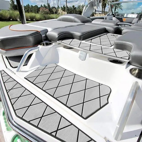 SeaDek 40 x 80 6mm Two Color Diamond Full Sheet  Brushed Texture  MochaBlack 1016mm x 2032mm x 6mm 5641180093