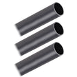 Pacer Battery Cable Heavy Wall Heat Shrink Tubing  34 x 12  Black 3Pieces BHW3412BK3