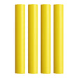 Pacer Battery Cable Heat Shrink Tubing  34 x 12  Yellow 4Pieces BEHS3412YL4