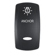 Pacer Actuator  ANCHOR fV Series Contura Switches  Black  Laser Etched TopBottom Light EV2LEANC