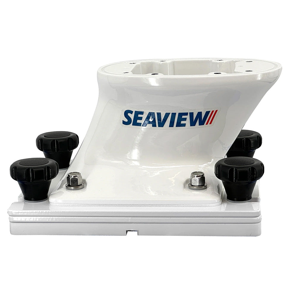 Seaview Removable Base fPedestal Mounts w7x7 Base Plate  White PMRB7