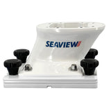 Seaview Removable Base fPedestal Mounts w7x7 Base Plate  White PMRB7