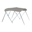 Carver 3 Bow 4681U Bimini Top with Boot  Cadet Grey Acrylic A4681UB10