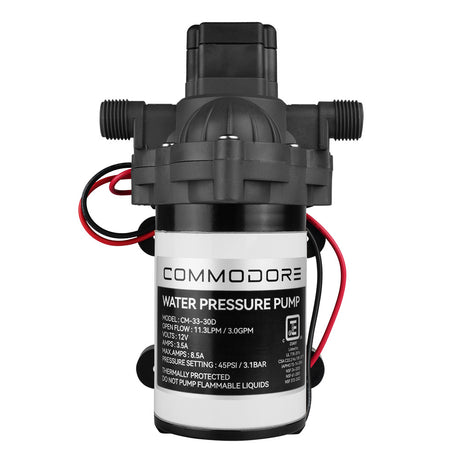 Commodore 30 GPM Water Pump  12V CM3330D