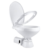 Commodore Electric Marine Toilet  Rear Macerator  Regular Size CM1RMT