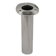 CE Smith Flush Mount Rod Holder  0 Degree  Black Liner wDrain  No Logo 53670CNA