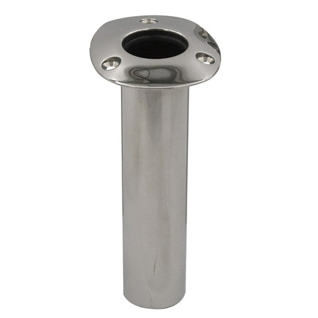 CE Smith Flush Mount Rod Holder  0 Degree  Black Liner wDrain  No Logo 53670CNA