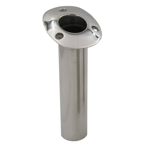 CE Smith Flush Mount Rod Holder  15 Degree wDrain  Black Liner  No Logo 53671CNA