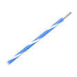 Pacer 14 AWG Gauge Striped Marine Wire 500 Spool  Blue wWhite Stripe WUL14BL9500