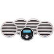 Aquatic AV Economy Gauge StereoSpeakers Kit  White EG200