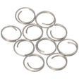 Barton Stainless Steel Large Split Rings  14mm  10Pack 60191