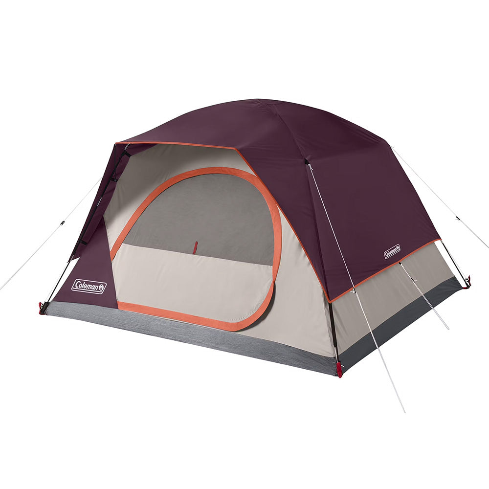Coleman 4Person Skydome Camping Tent Blackberry 2206800 – Oakdale