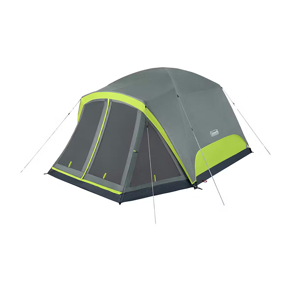 coleman skydome tent Coleman 6Person Skydome Camping Tent wScreen Room Rock Grey 2207041 – Oakdale Yacht Club