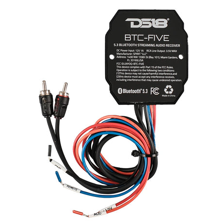 DS18 Universal Wireless Bluetooth 53 Audio Receiver BTCFIVE