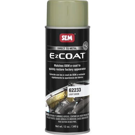 SEM Ez Coat  16oz Aerosol Can  Light Green 62233