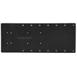 Sea Brackets 20 Straight Trolling Motor Plate  Black SEA2325BLK