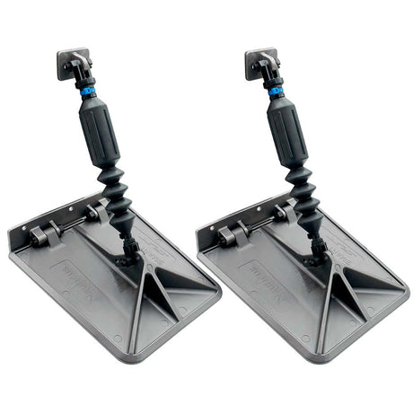 Lectrotab SX 95 x 10 Smart Tabs 1618 Boats w60lb Actuators  60150HP  Gunmetal Grey SXG951060