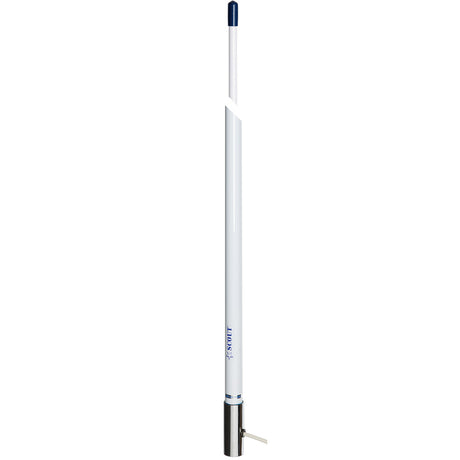 Scout 8 White VHF Antenna 6dB Stainless Steel Ferrule w5M RG58 Coax Includes PL259 KS42 PF AN NVHF00007T