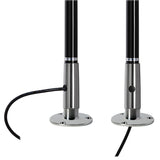 Scout 4 Black VHF Antenna 3dB Stainless Steel Ferule w5M RG58 Includes PL259 PF AN NVHF00045T