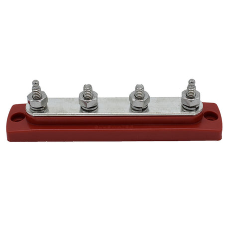 Bluewater Common Stud Busbar 4 Gang  Red 312303B025