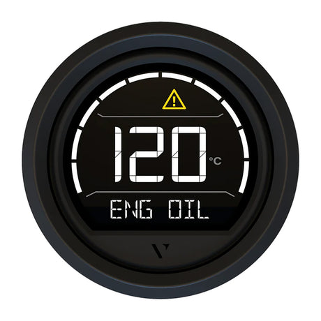 Veratron VL Digital 52 wTriangular Black Bezel B00205701