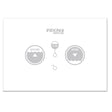 Thetford Touch SFT 2Button Control Panel TPFP11T2