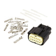 Egis Connection Kit MX150 12Position Female w14 Terminals  8 Cavity Plugs Bulk Pack 4611B