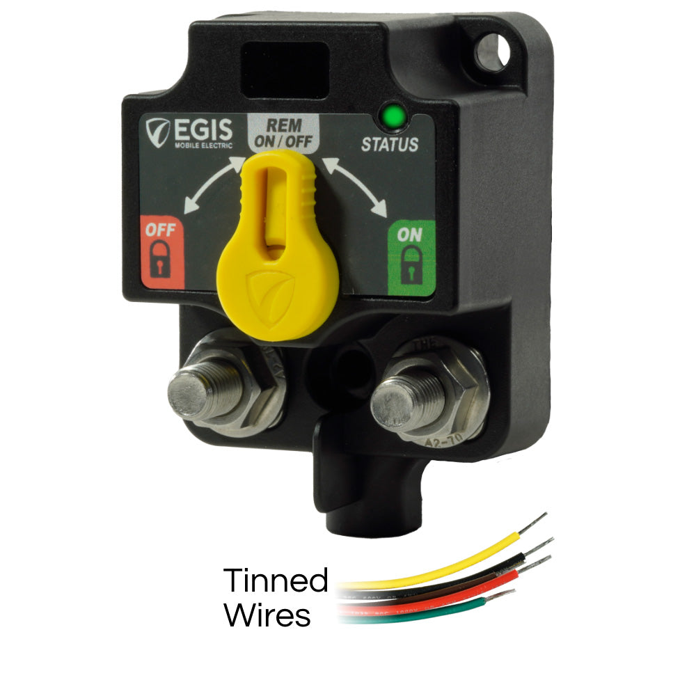 Egis XD Flex 2 Single  Relay wKnob  Tinned Wires 87101500