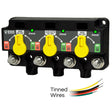 Egis XD Flex 1 Triple RelayACRLVD wKnob  Tinned Wires 87301111