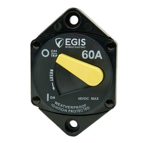 Egis 60A Circuit Breaker  87 Series  Panel Mount 4707060