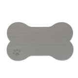 SeaDek Dog Bowl Mat  Storm GreyBlack  Large  165 x 295 6320790837